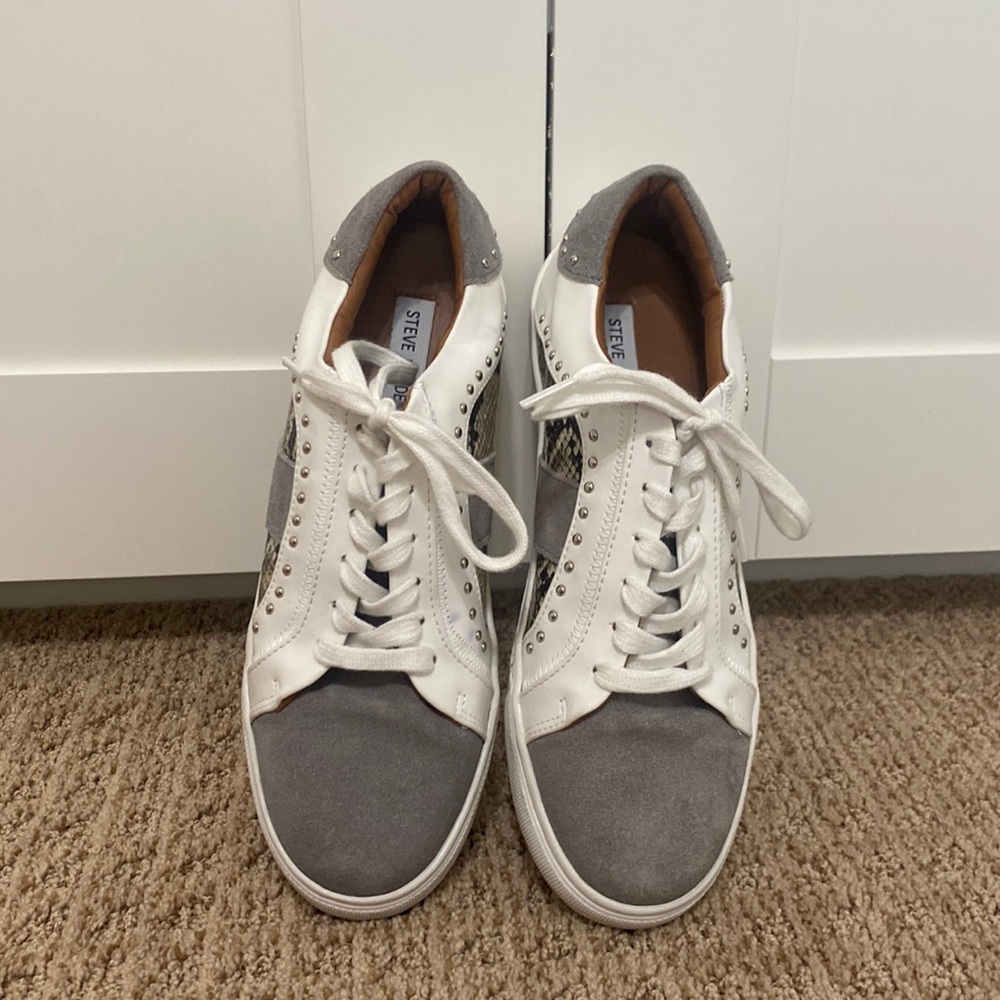 Steve Madden Python Snake Sneakers | Size 8.5 - image 2